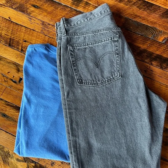 Levi’s faded black 501 cropped jeans - Picture 2 of 9